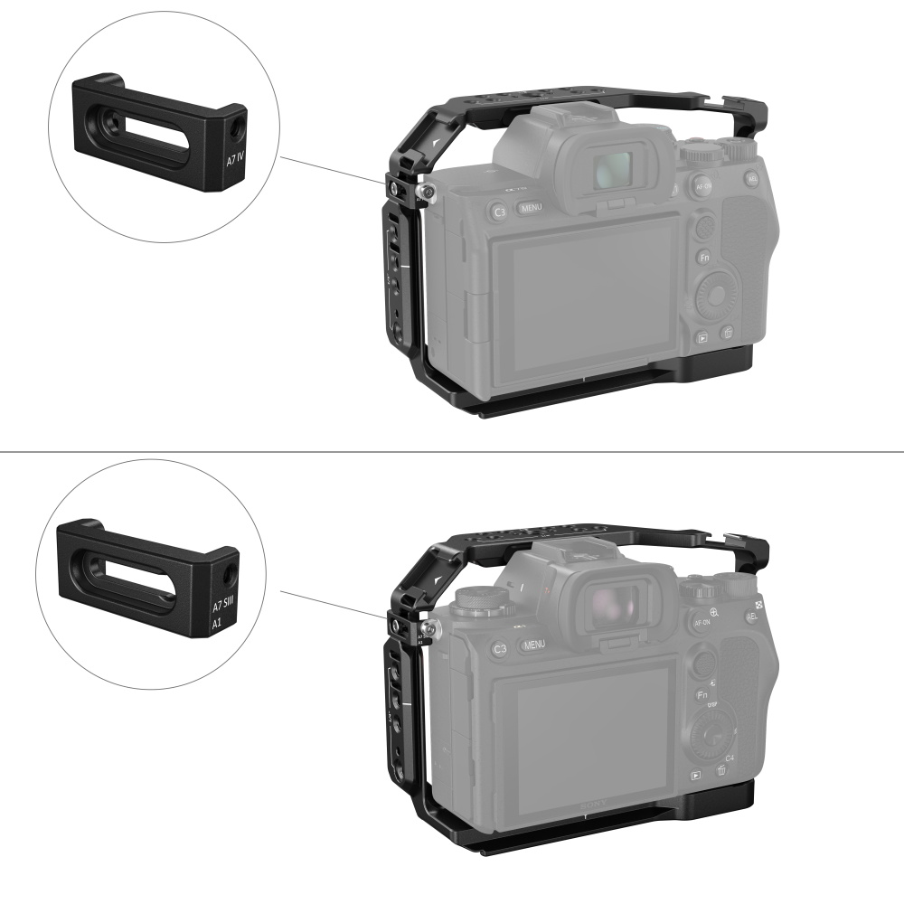 SmallRig Advanced Cage Kit za Sony A7R V / A7 IV / A7S III 3669C - 4